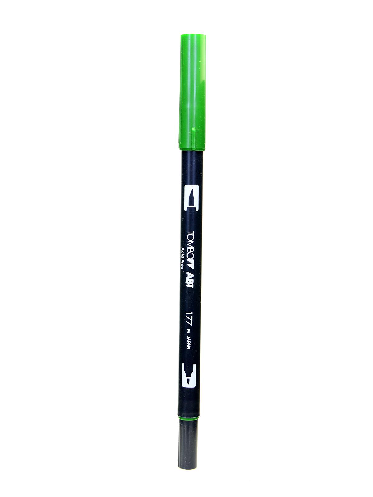 Dual End Brush Pen Dark Jade 177