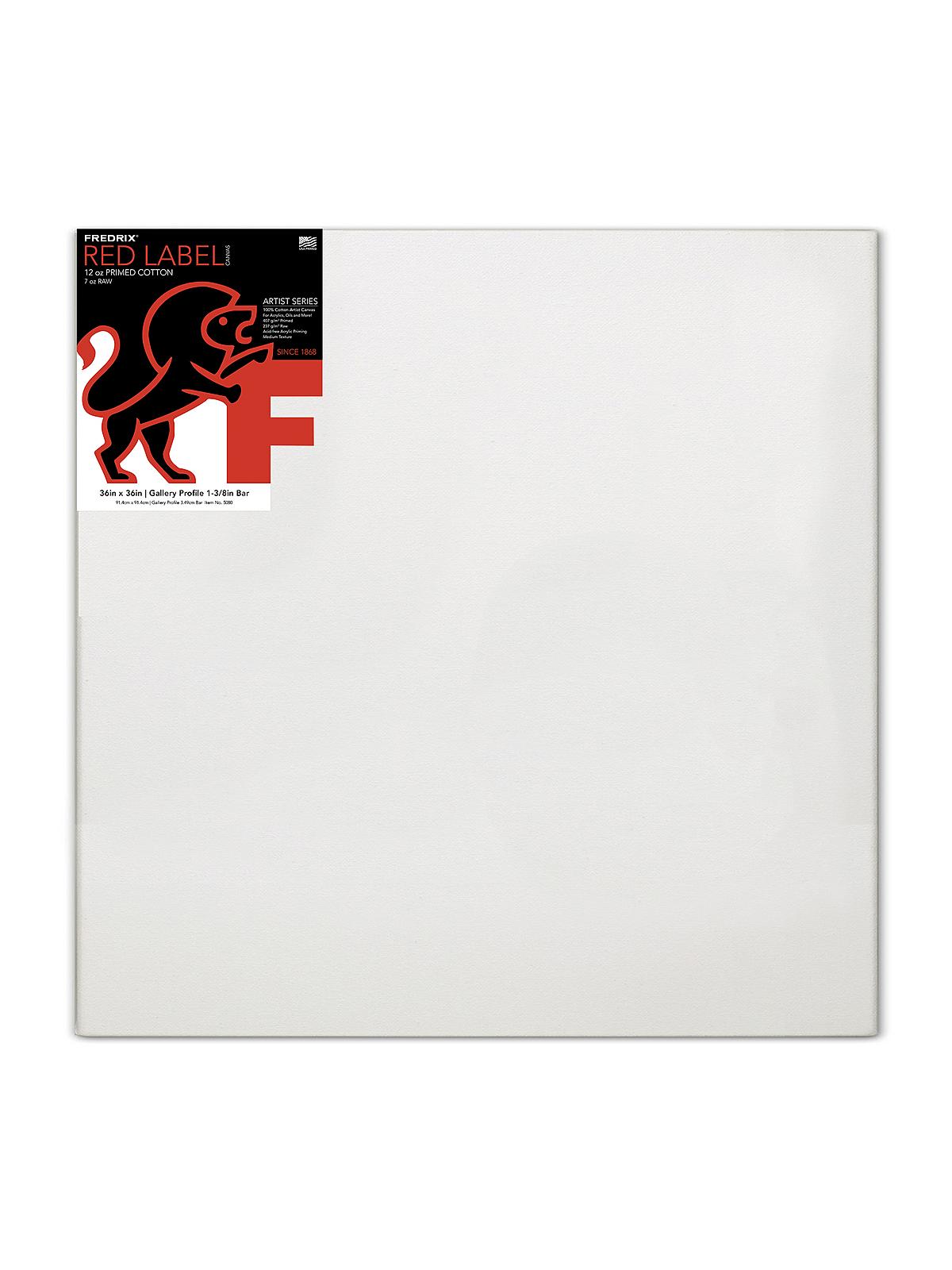Red Label Gallerywrap Stretched Canvas 36 In. X 36 In. Each