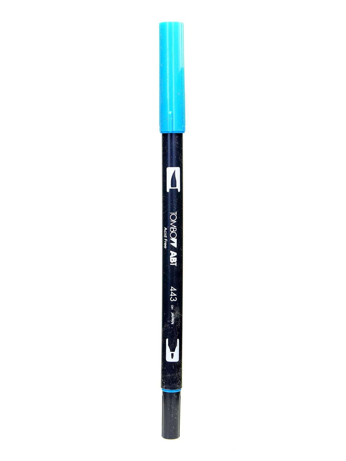 Dual End Brush Pen Turquoise 443