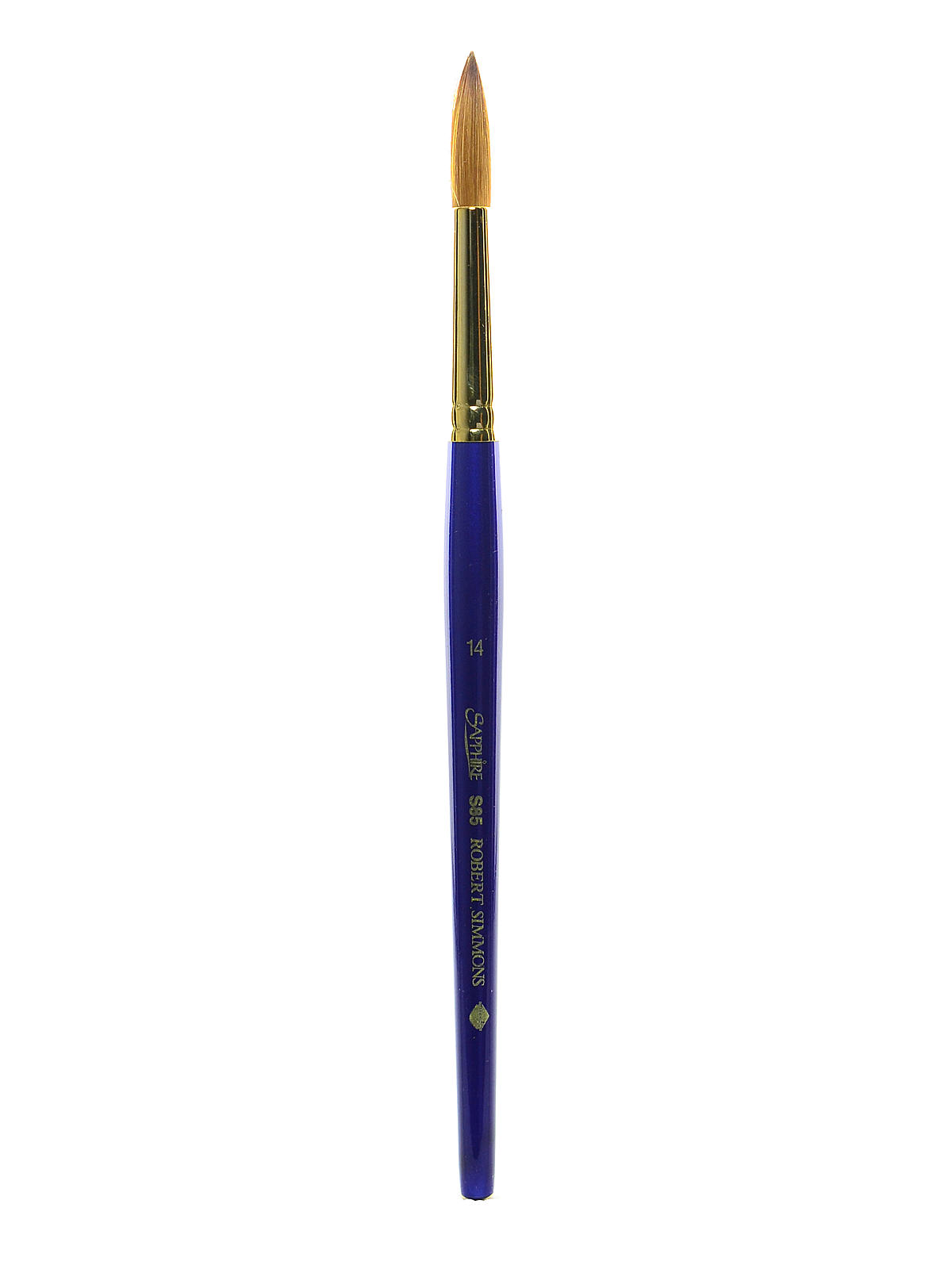 Sapphire Series Synthetic Brushes Short Handle 14 Round S85
