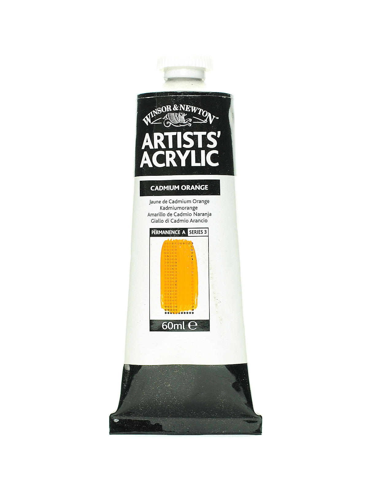 Professional Acrylic Colours cadmium orange 60 ml 89