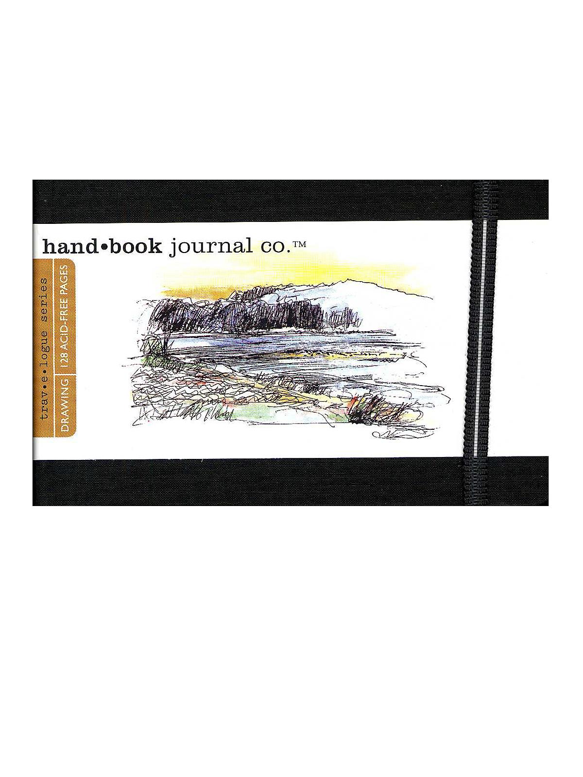 Travelogue Drawing Journals 3 1 2 In. X 5 1 2 In. Landscape Ivory Black