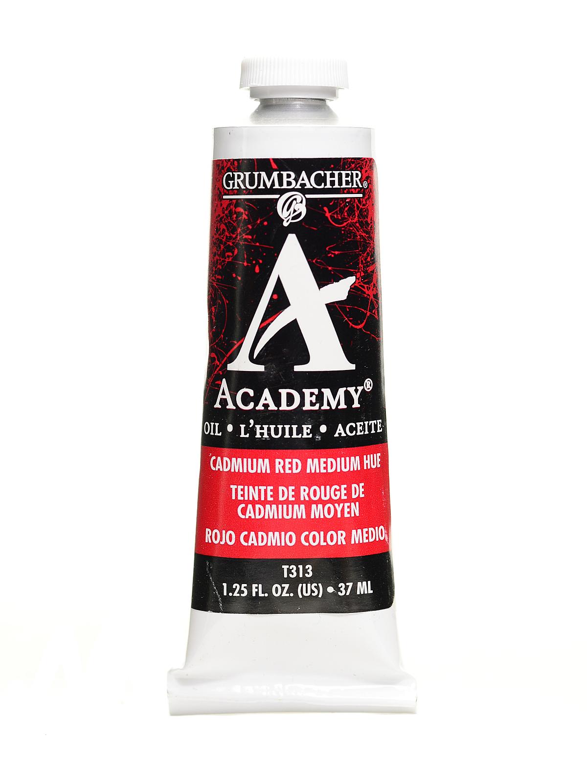 Academy Oil Colors cadmium red medium hue 1.25 oz.