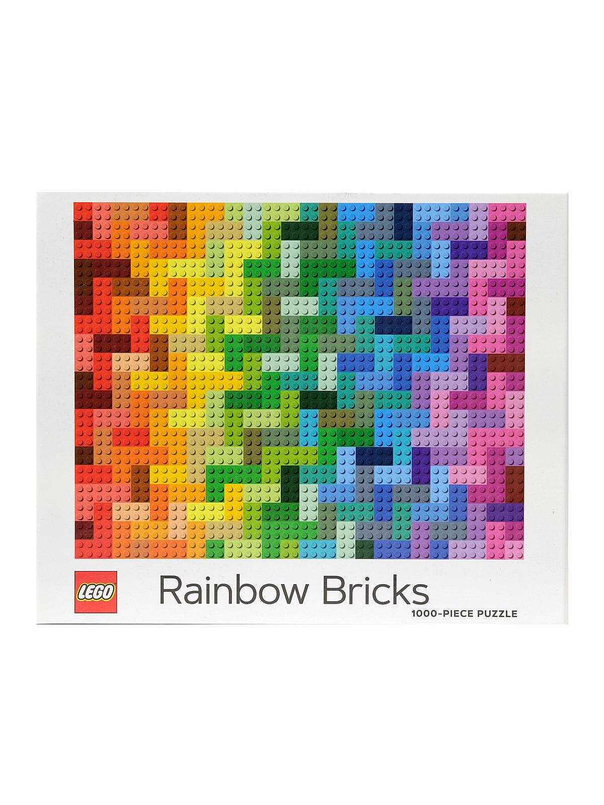 LEGO Puzzle Rainbow Bricks