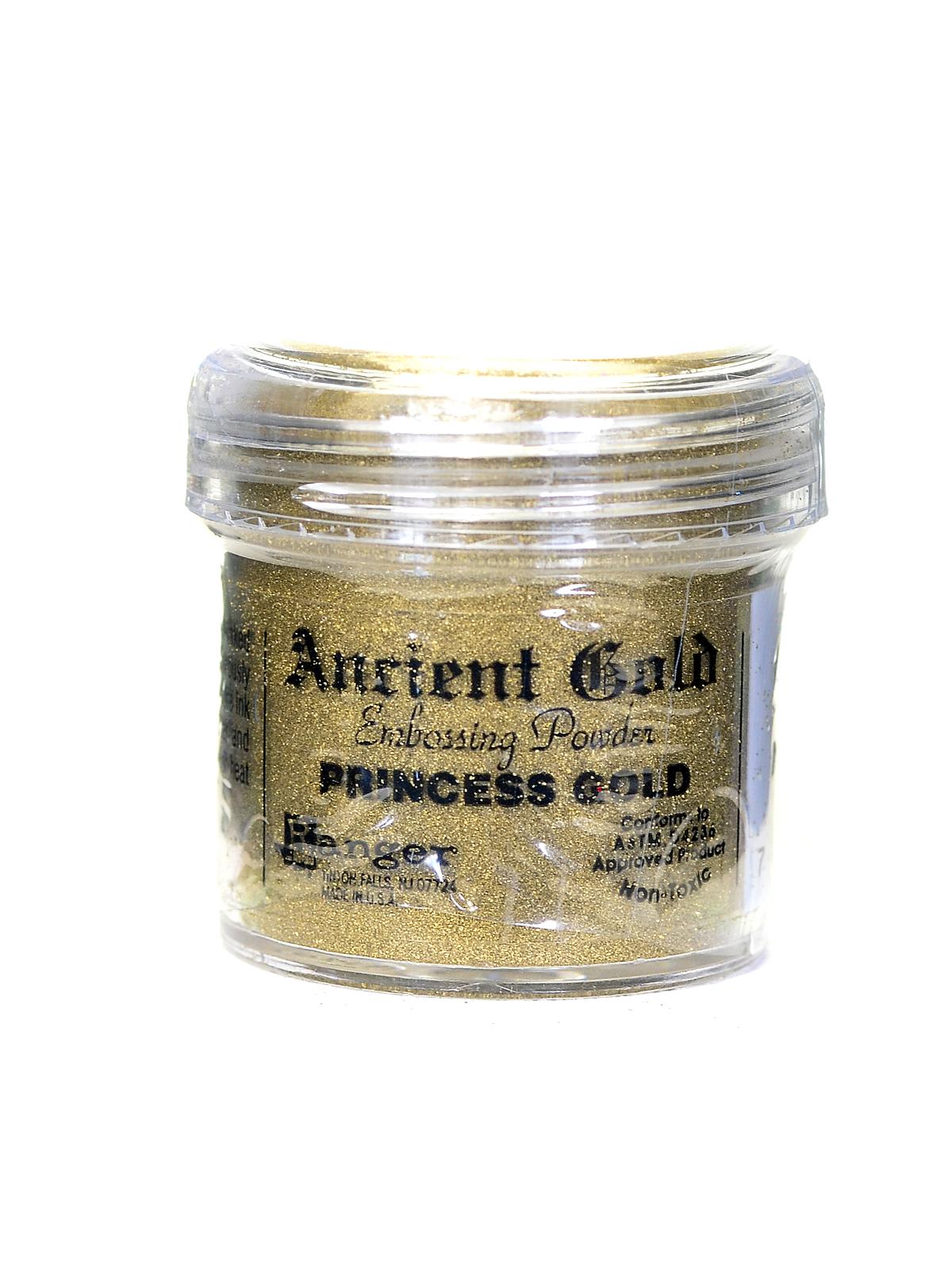 Embossing Powder Princess Gold 1 Oz. Jar