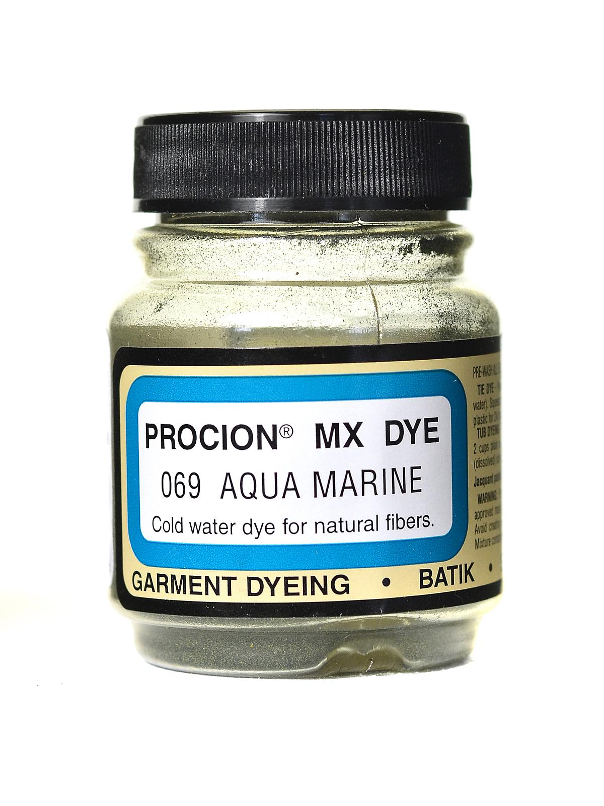 Procion Mx Fiber Reactive Dye Aquamarine 069 2 3 Oz.