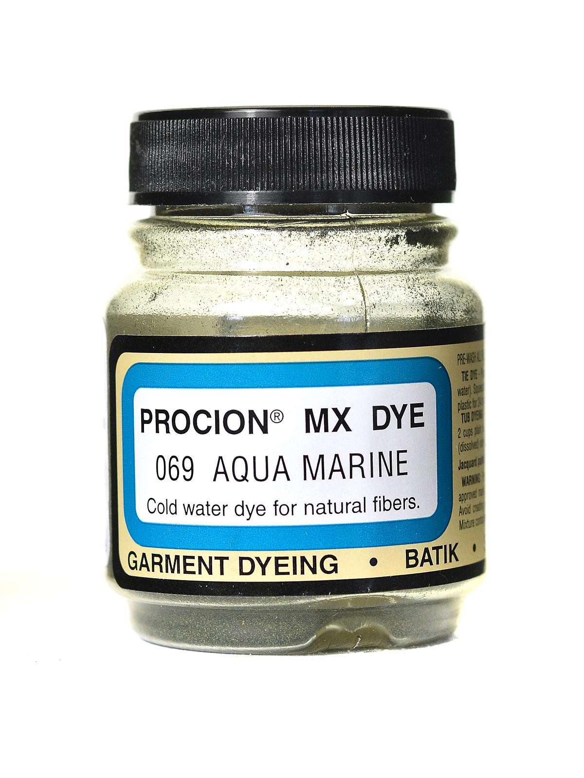 Procion MX Fiber Reactive Dye aquamarine 069 2 3 oz.