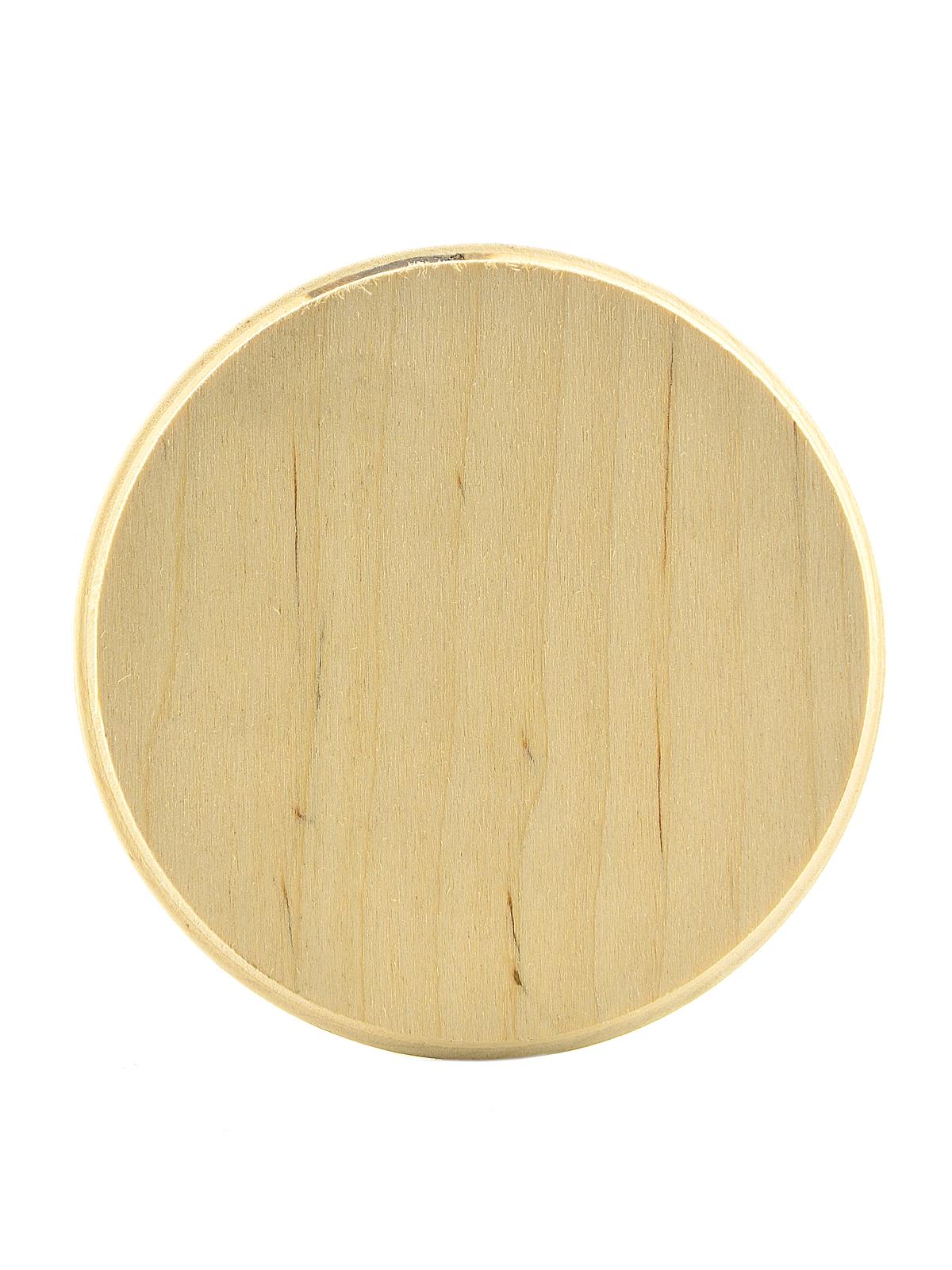 Baltic Birch Plywood Plaques Circle 0.38 In. X 4.50 In. X 4.50 In.