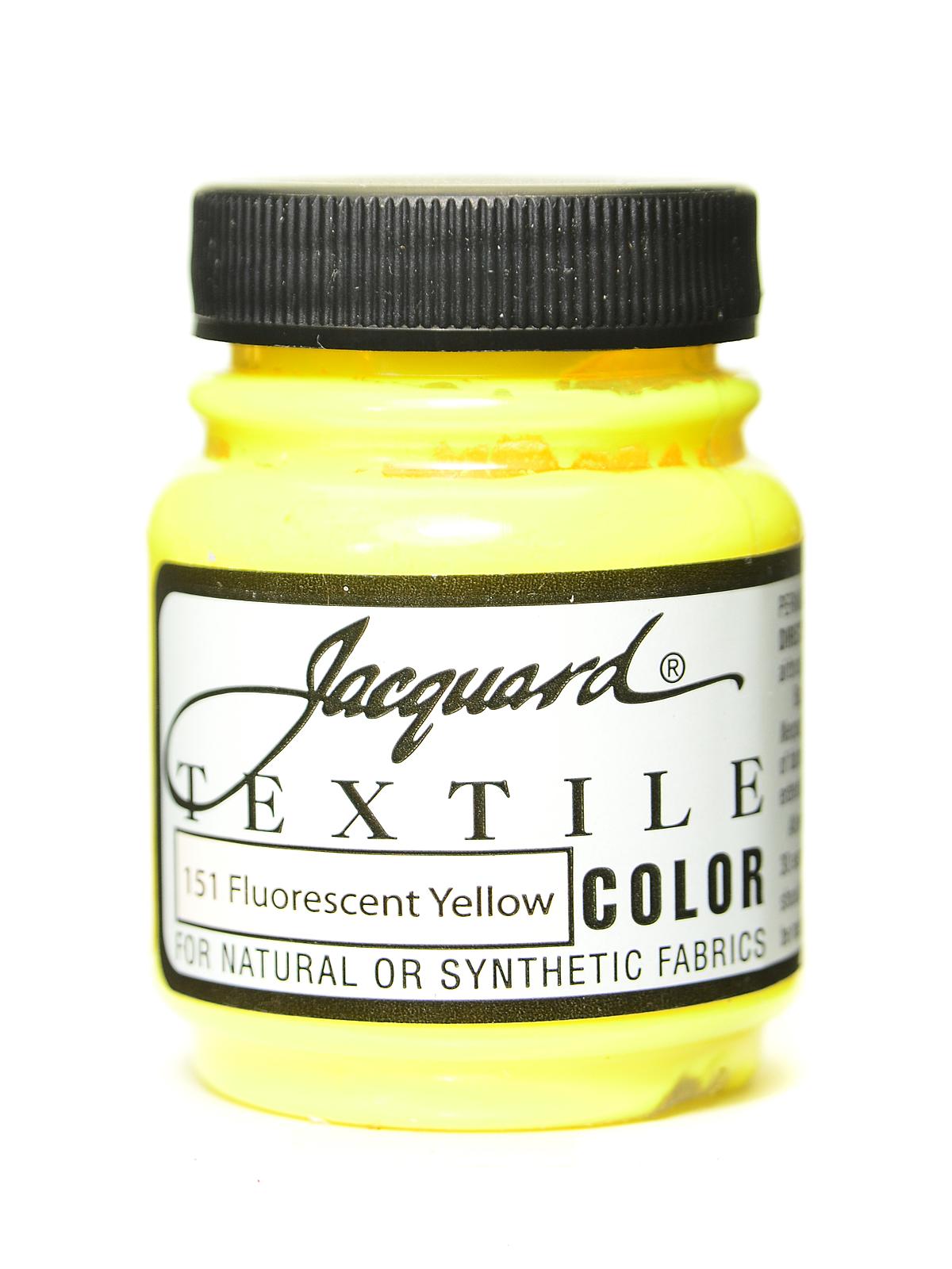 Textile Colors fluorescent yellow