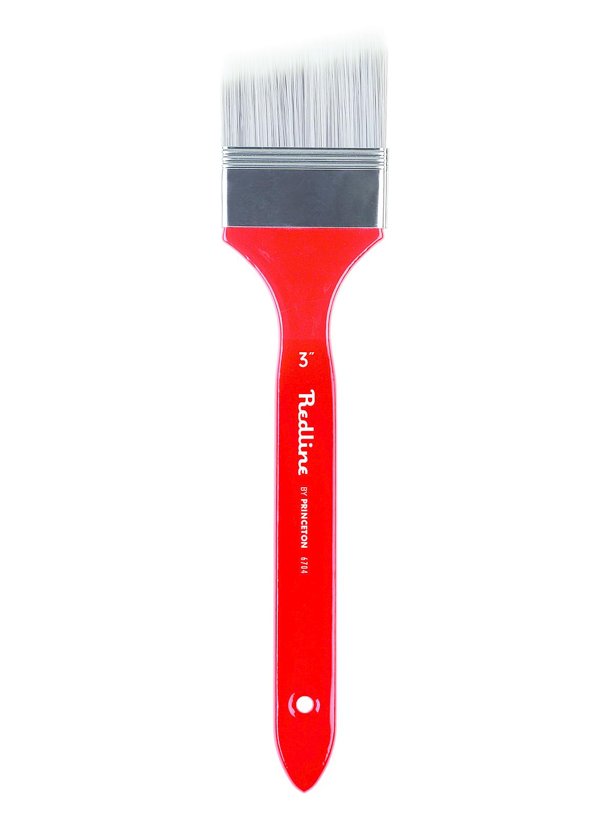 Series 6700 Red Line Brushes 3 In. Angular Long Handled Mottler