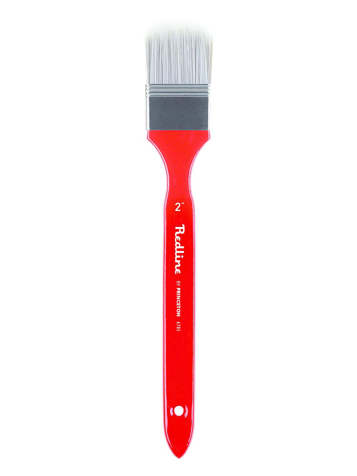 Series 6700 Red Line Brushes 2 in. oval long handled mottler