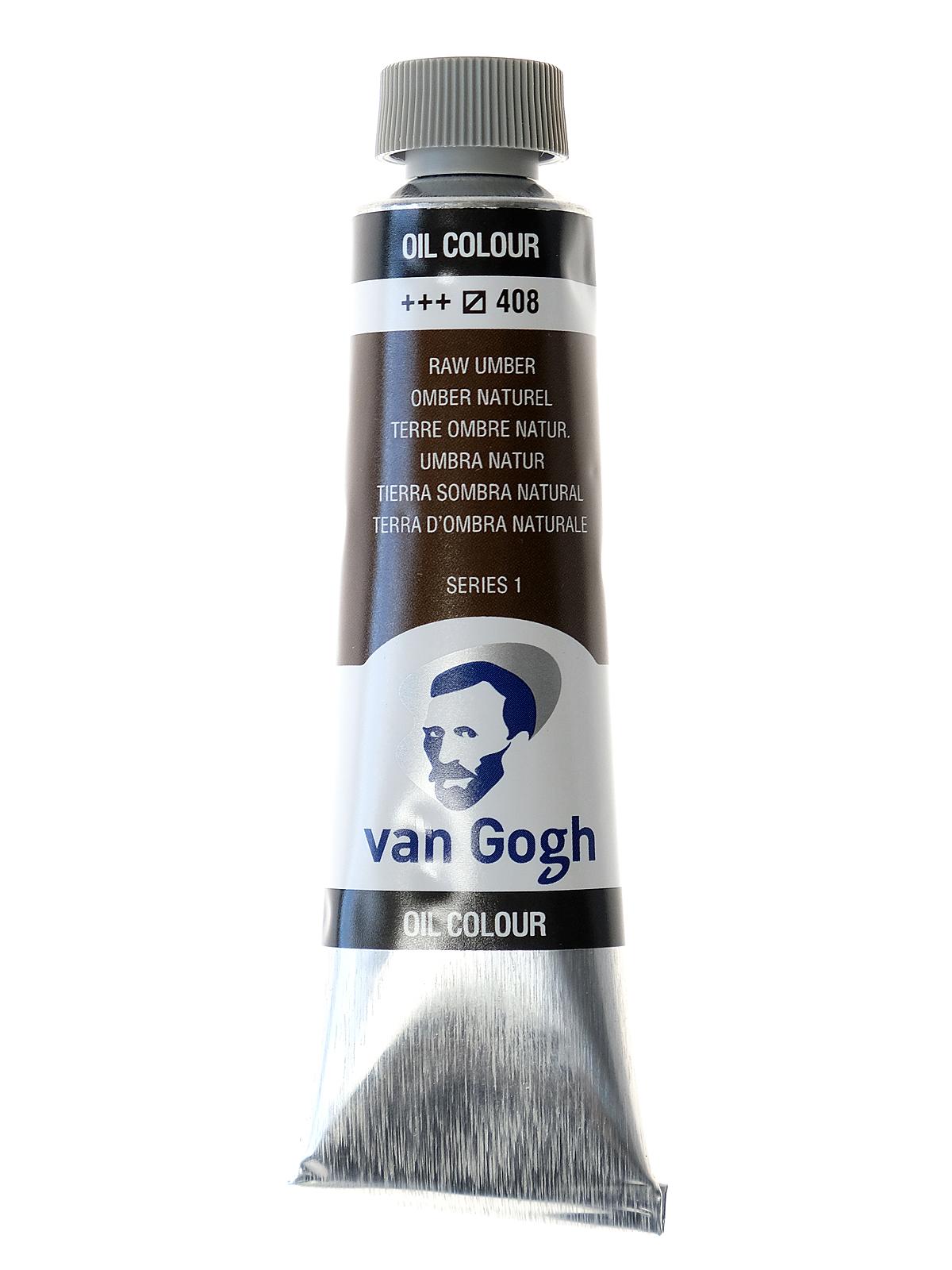 Oil Color raw umber 40 ml (1.35 oz)