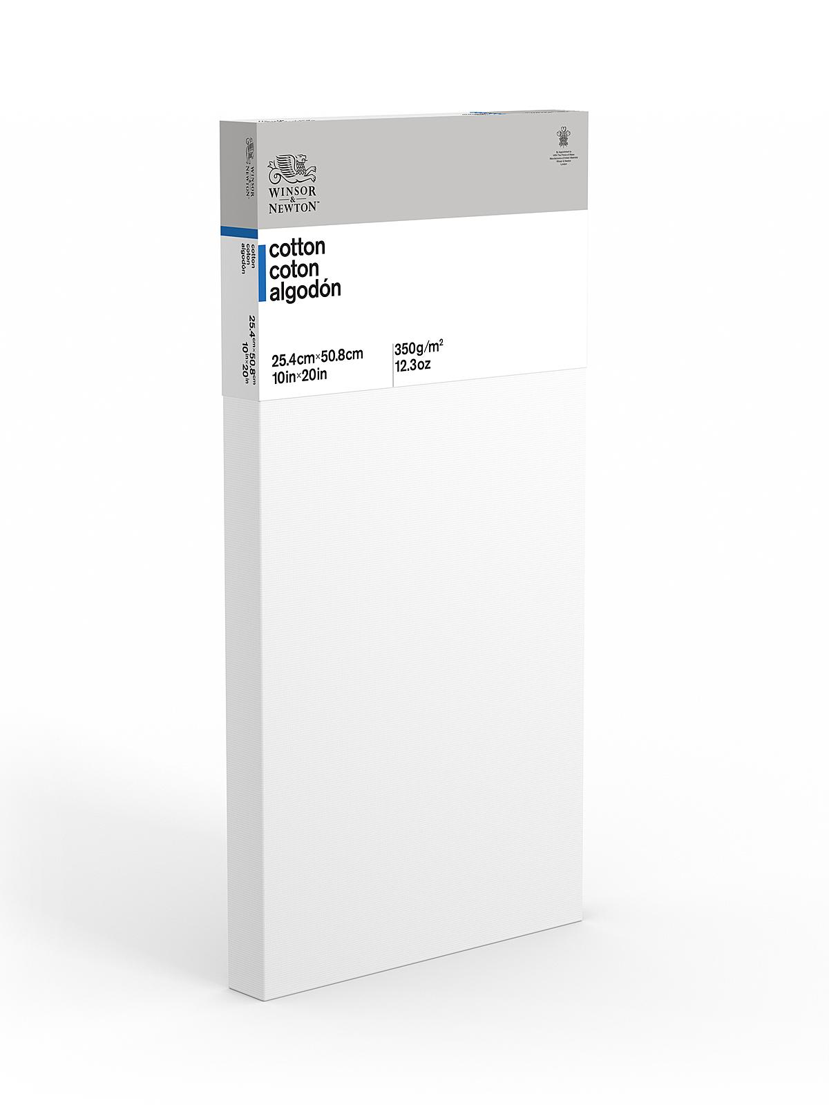 Classic Cotton Stretched Canvas Deep Edge 10 in. x 20 in.
