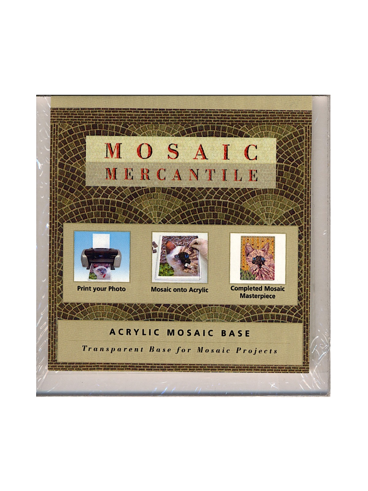 Acrylic Mosaic Bases 4 In. X 4 In.