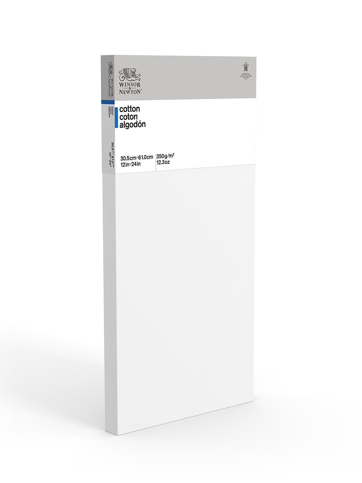 Classic Cotton Stretched Canvas Deep Edge 12 in. x 24 in.