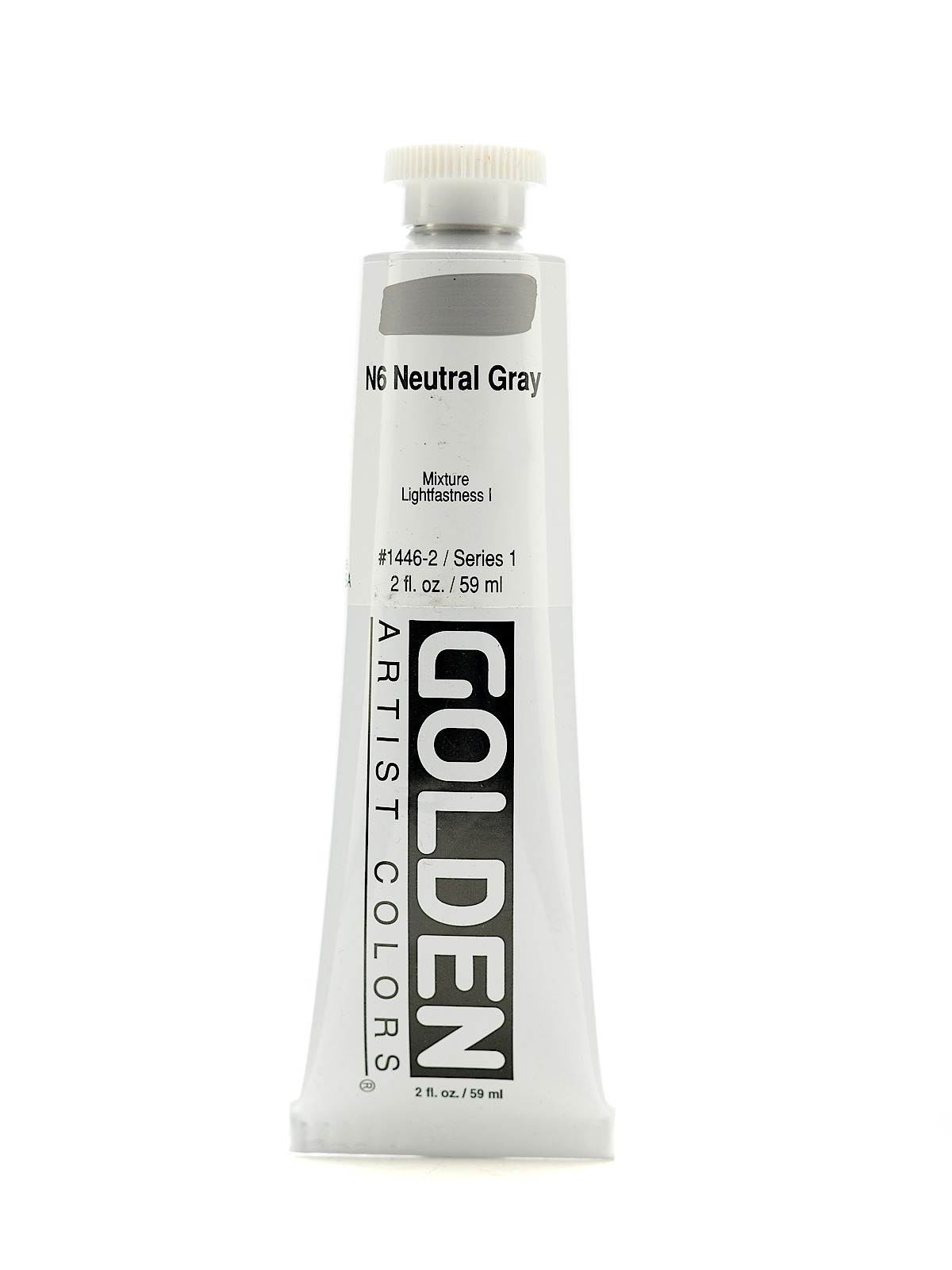 Heavy Body Acrylics neutral gray 6 2 oz.
