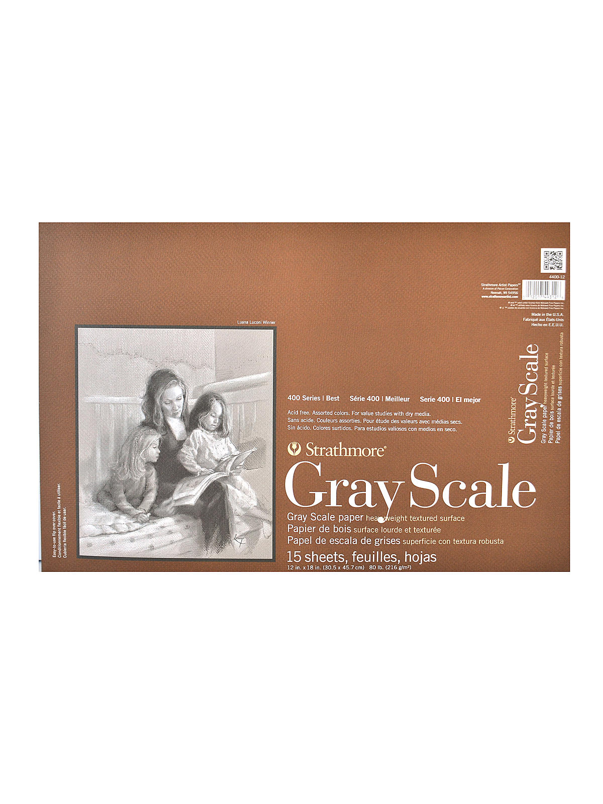 Gray Scale Pad 12 In. X 18 In.