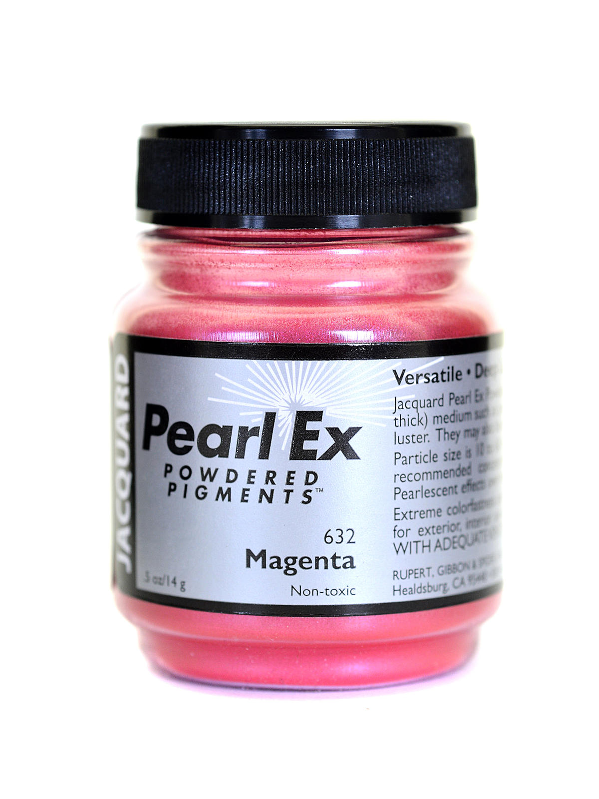 Pearl Ex Powdered Pigments Magenta 0.50 Oz.