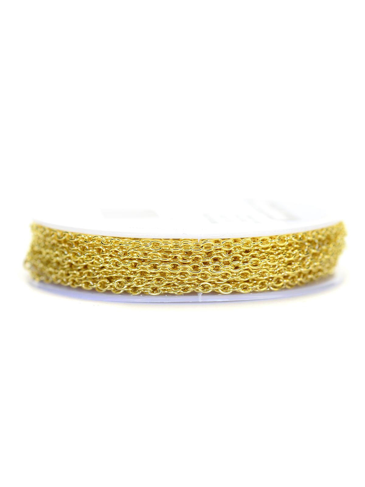 Chains Small Cable Gold 19.6 Ft.