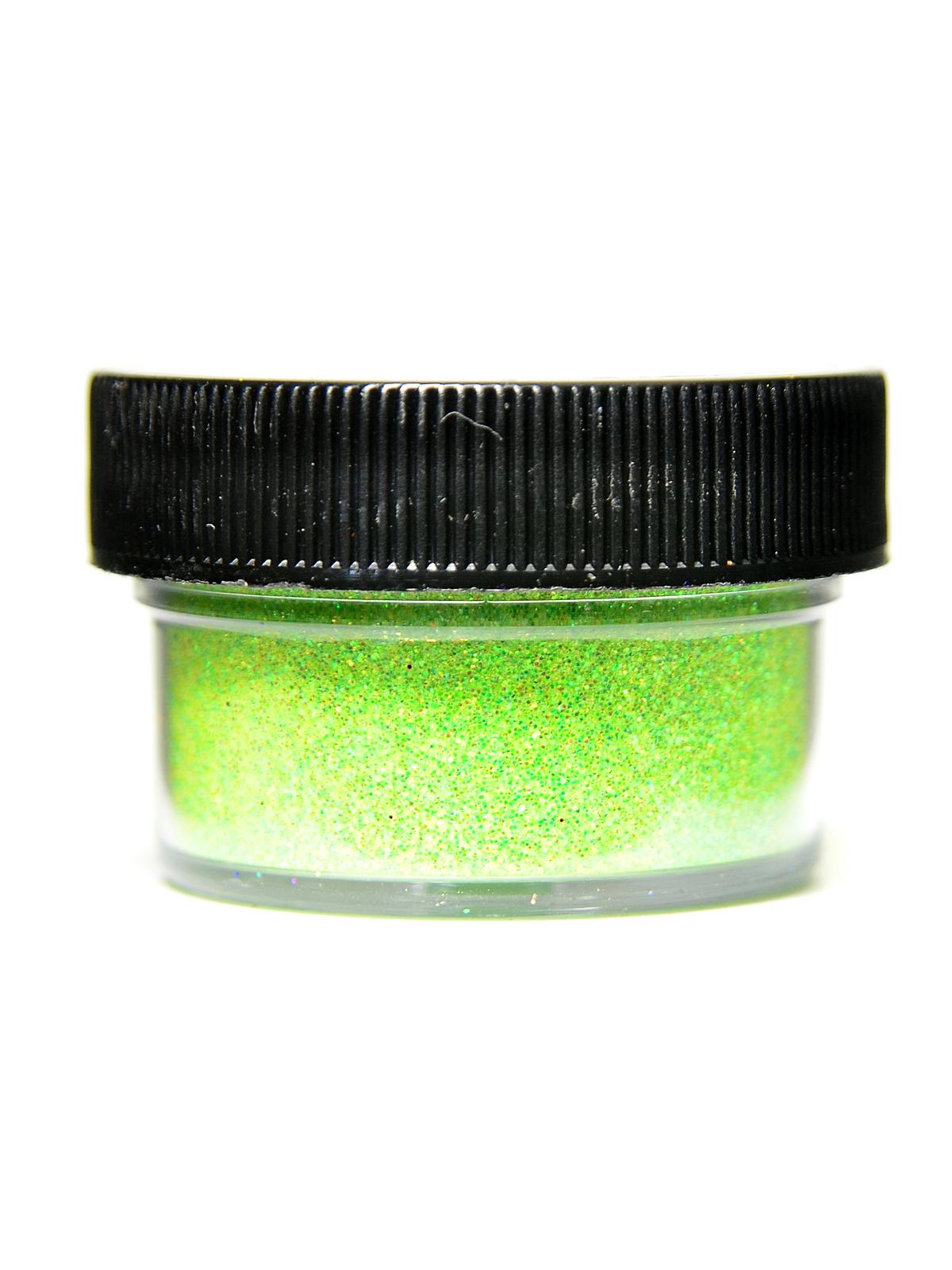 Ultrafine Transparent Glitter Key Lime 1 2 Oz. Jar