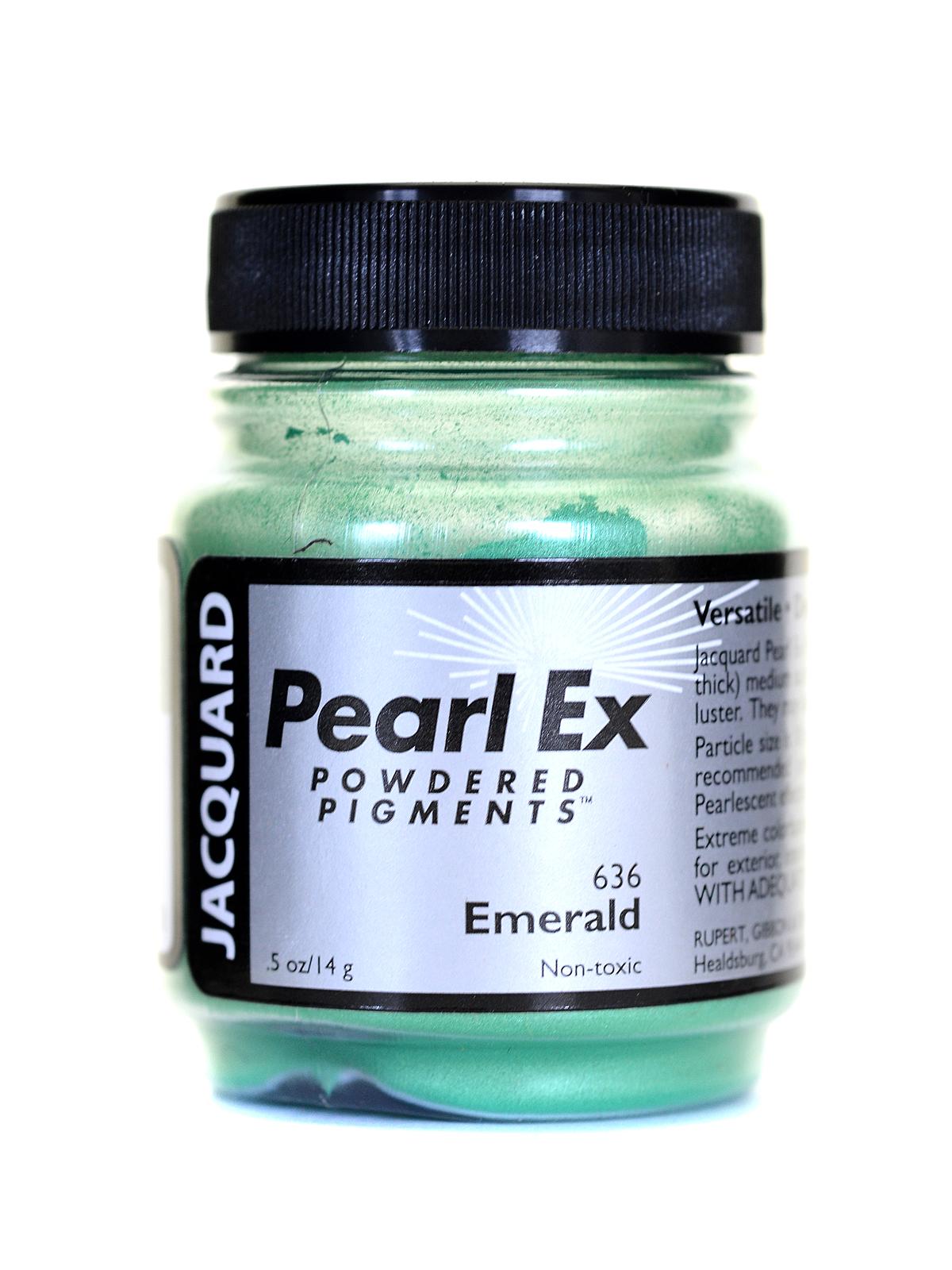 Pearl Ex Powdered Pigments Emerald 0.50 Oz.