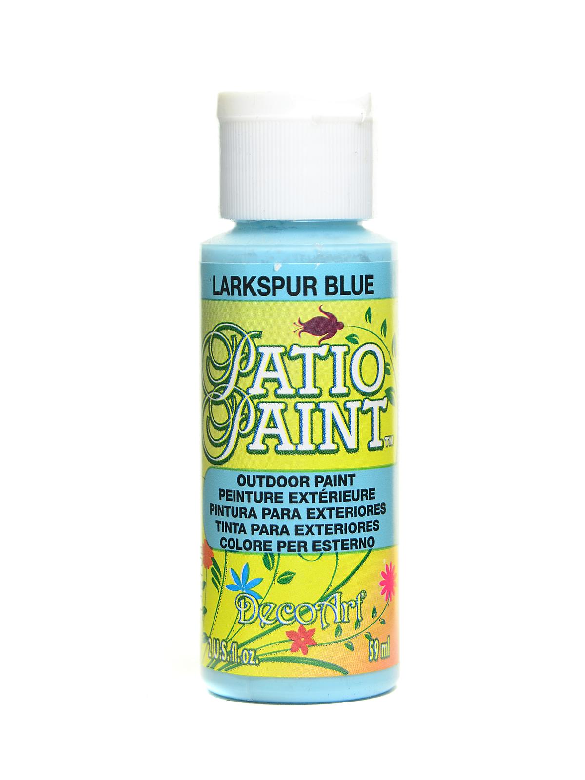 Patio Paint larkspur blue 2 oz.