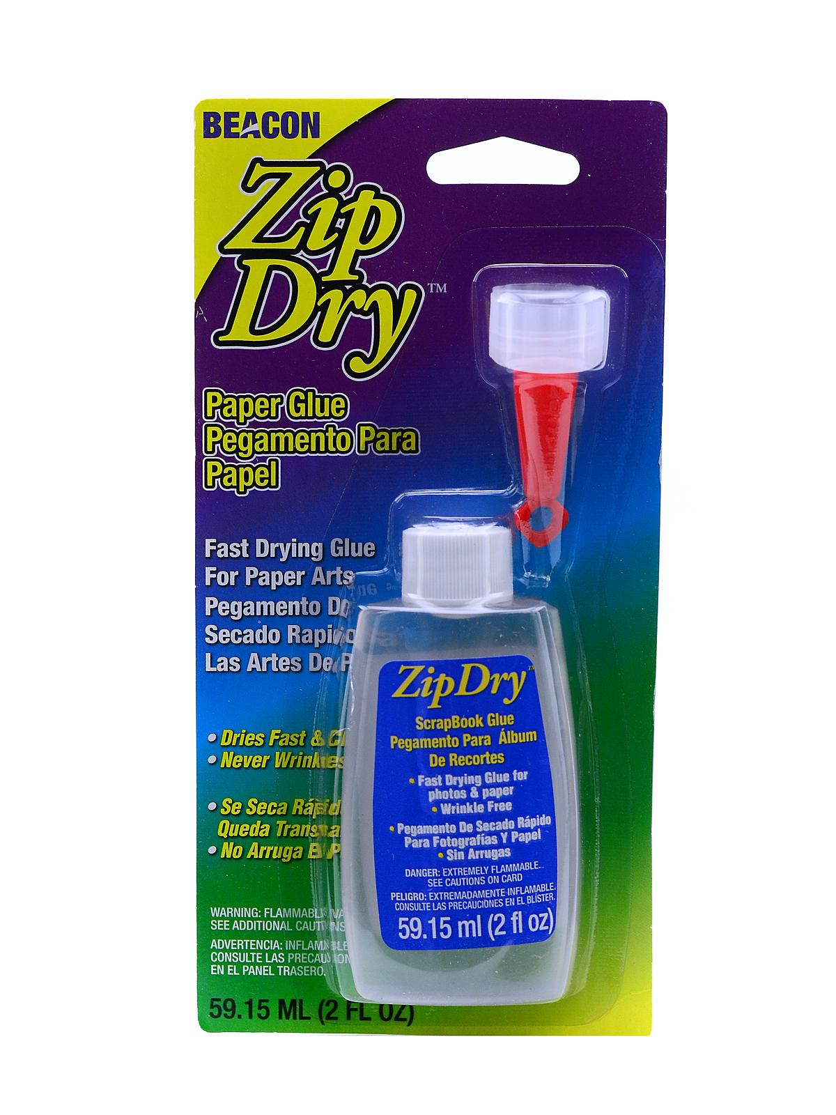 Zip Dry Paper Glue 2 Oz.