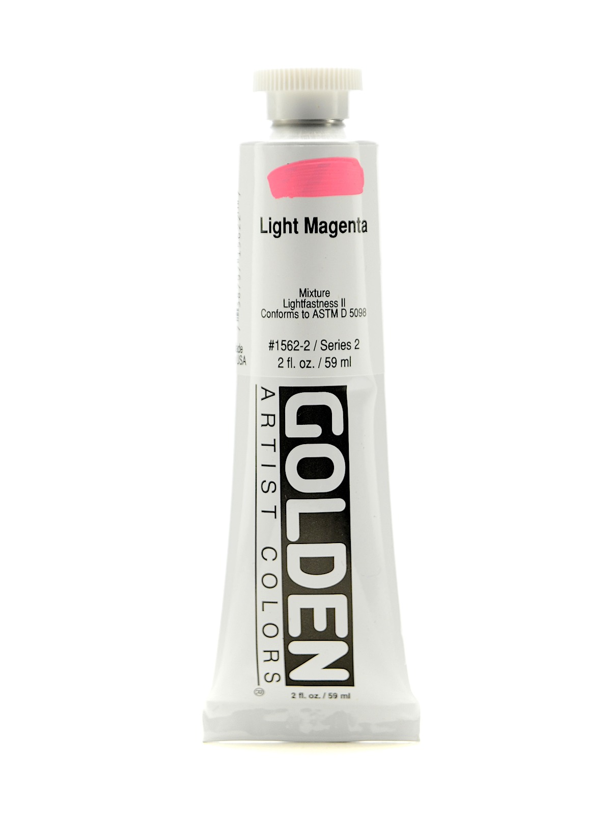 Heavy Body Acrylics light magenta 2 oz.