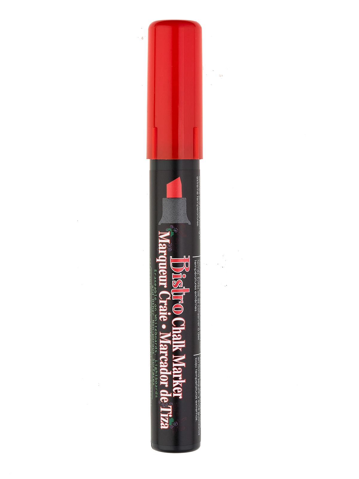 Bistro Chalk Markers red chisel point