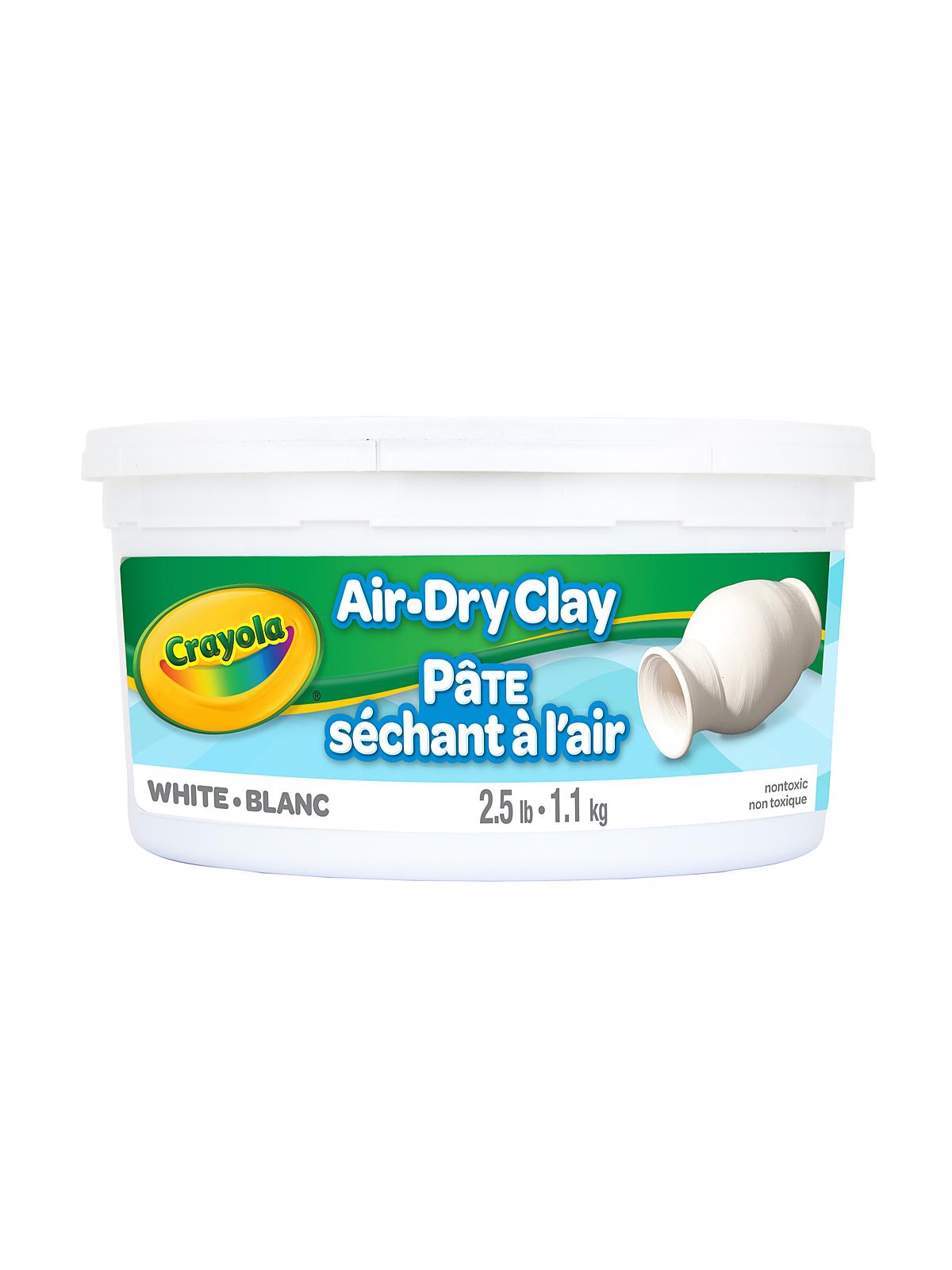 Air-dry Clay 2.5 Lb. Tub White
