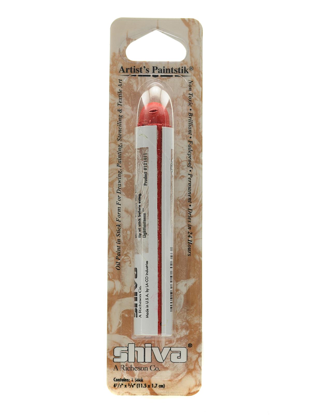 Artist's Paintstik Oil Colors Naphthol Red