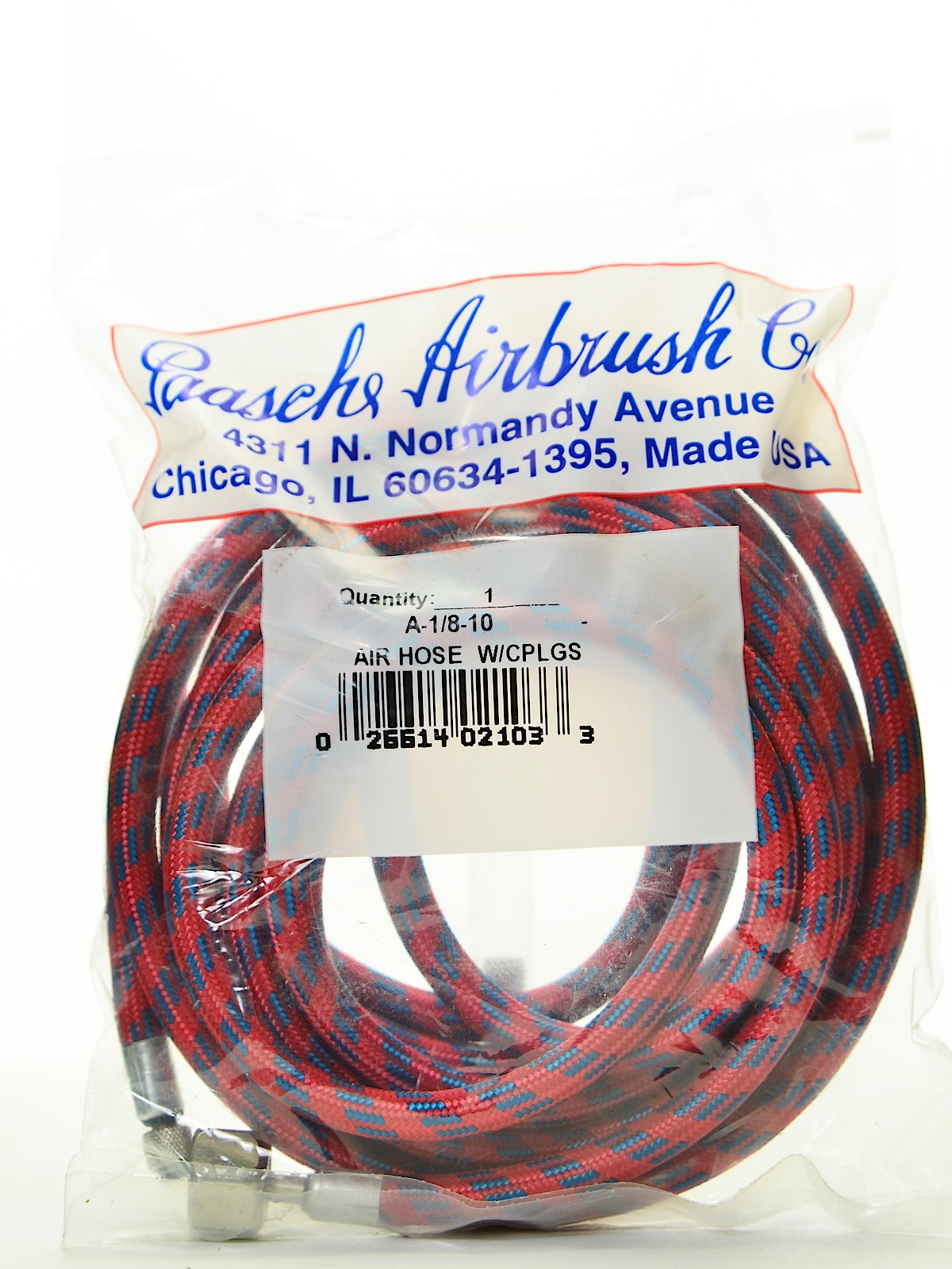 Braided Air Hose 10 ft. x 1 8 in.