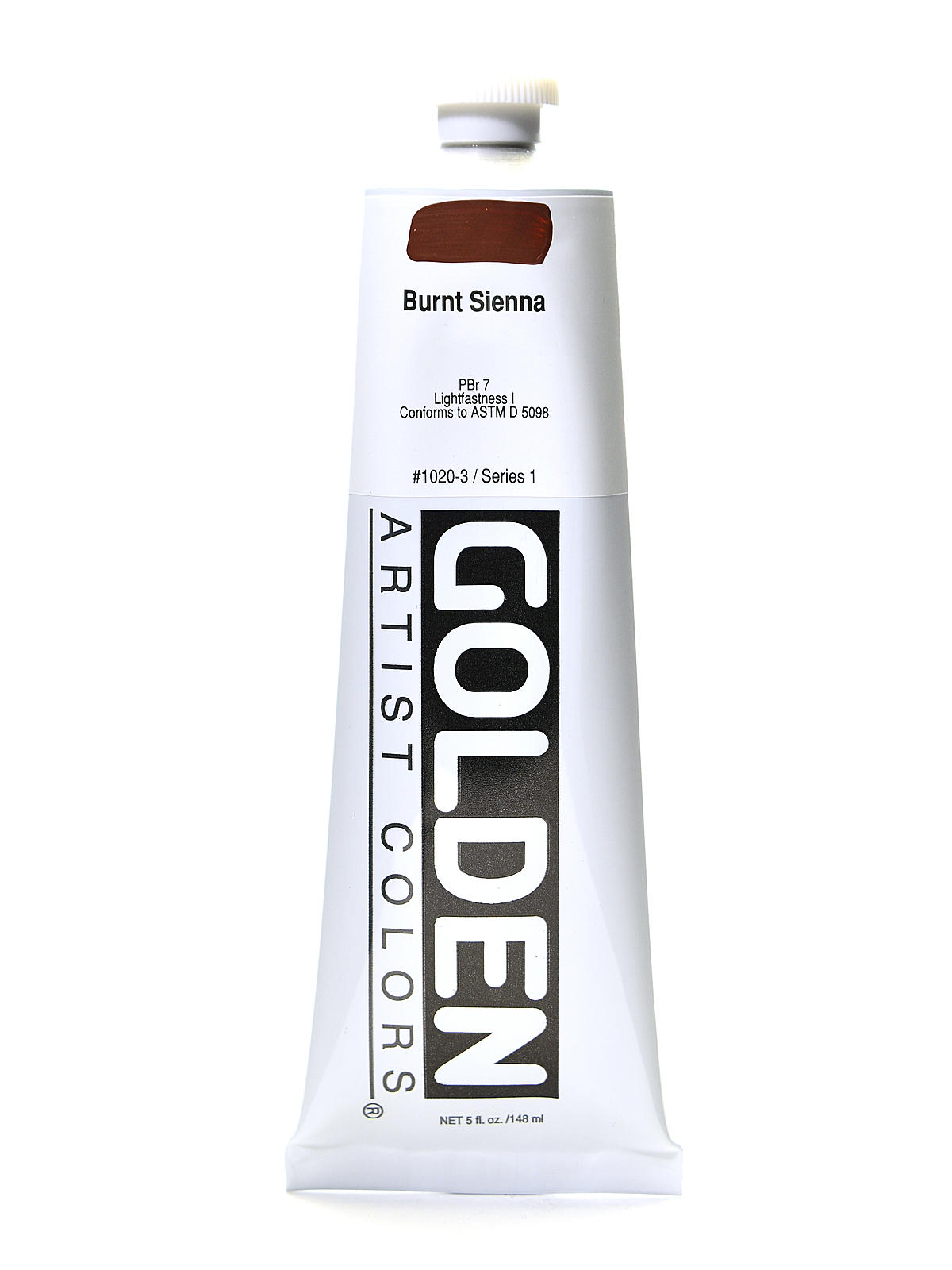 Heavy Body Acrylics burnt sienna 5 oz.