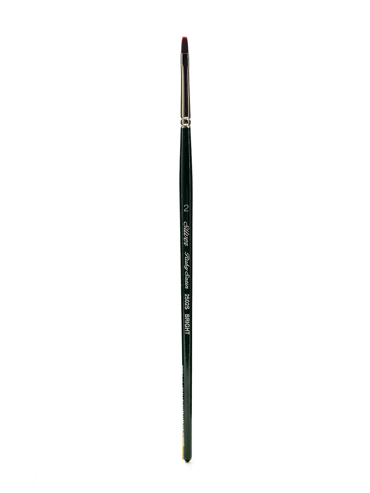 Ruby Satin Series Synthetic Brushes Short Handle 2 bright 2502S