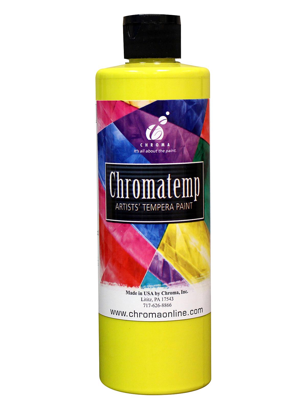 ChromaTemp Pearlescent Tempera Paint yellow 500 ml