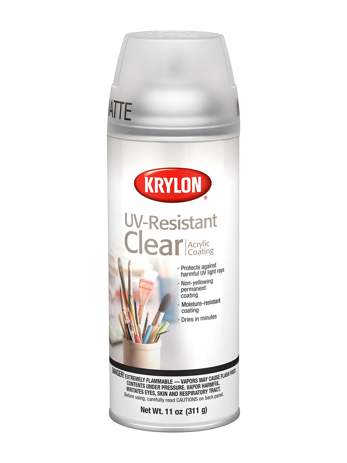 Spray UV-Resistant Clear matte 11 oz.