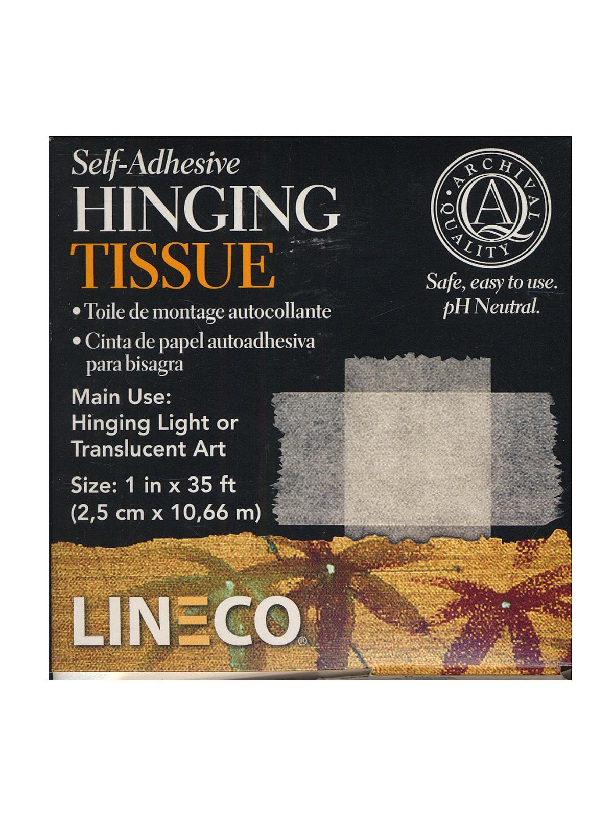 Self-adhesive Hinging Tissue 1 In. X 35 Ft.