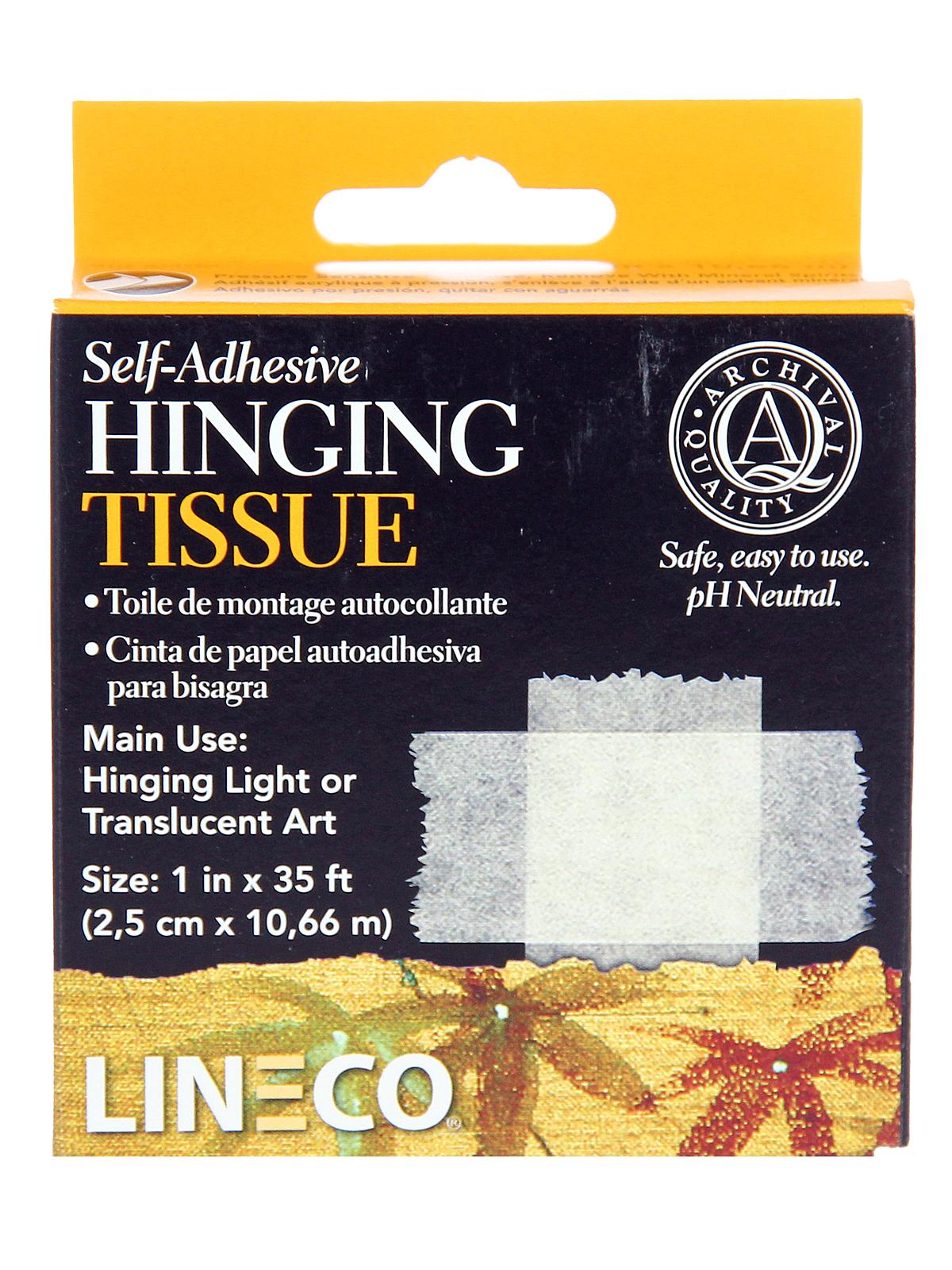 Self-adhesive Hinging Tissue 1 In. X 35 Ft.