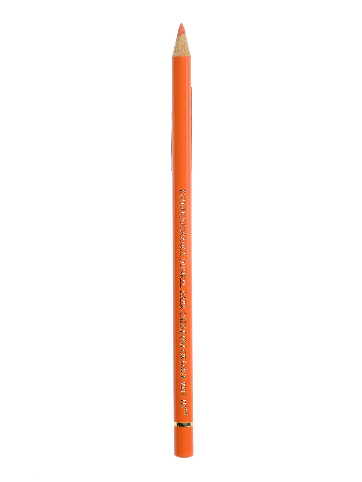 Polychromos Artist Colored Pencils (each) Dark Cadmium Orange 115
