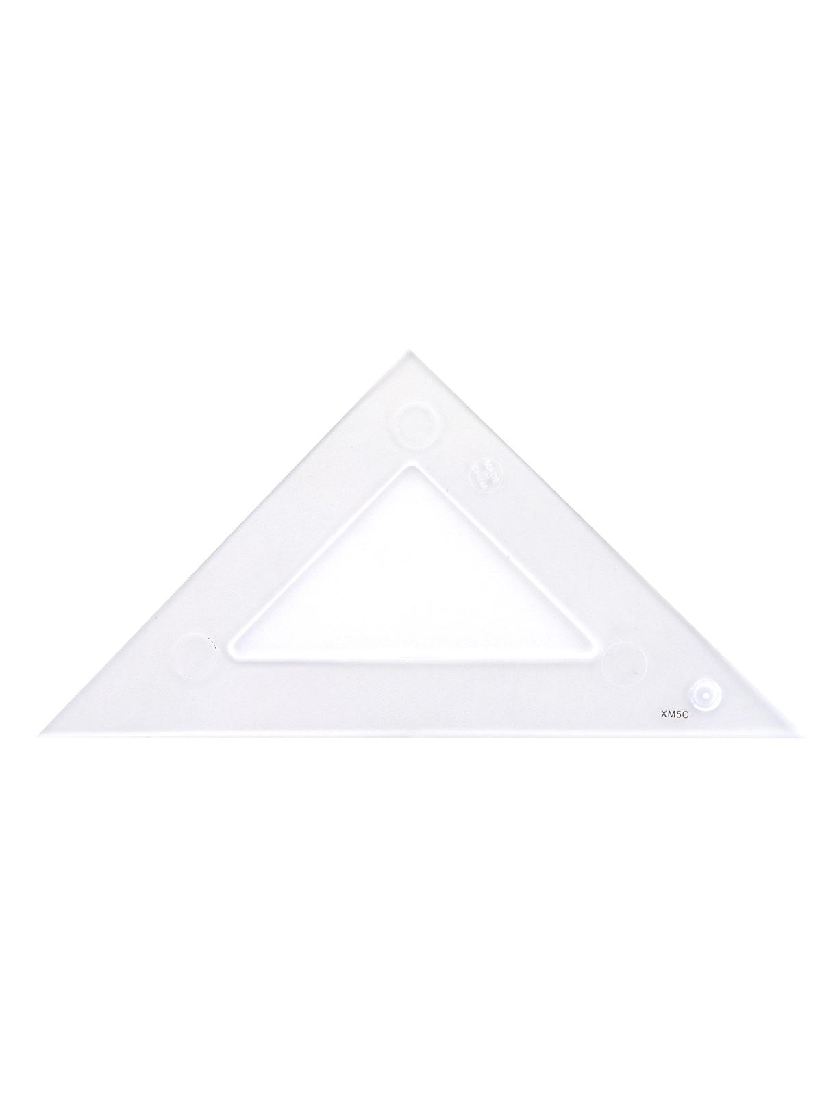 Transparent Triangles scholastic-45 90 degree 4 in.