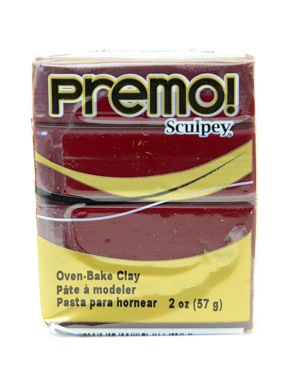 Premo Premium Polymer Clay Alizarin Crimson 2 Oz.