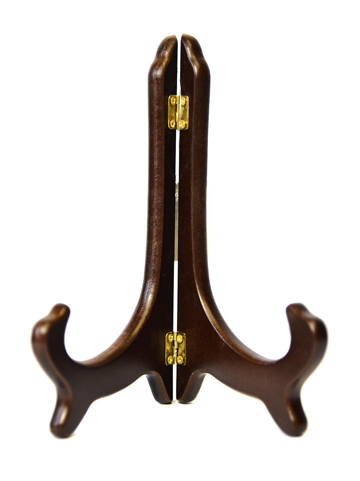 Display Stands Walnut Wood 7 In.