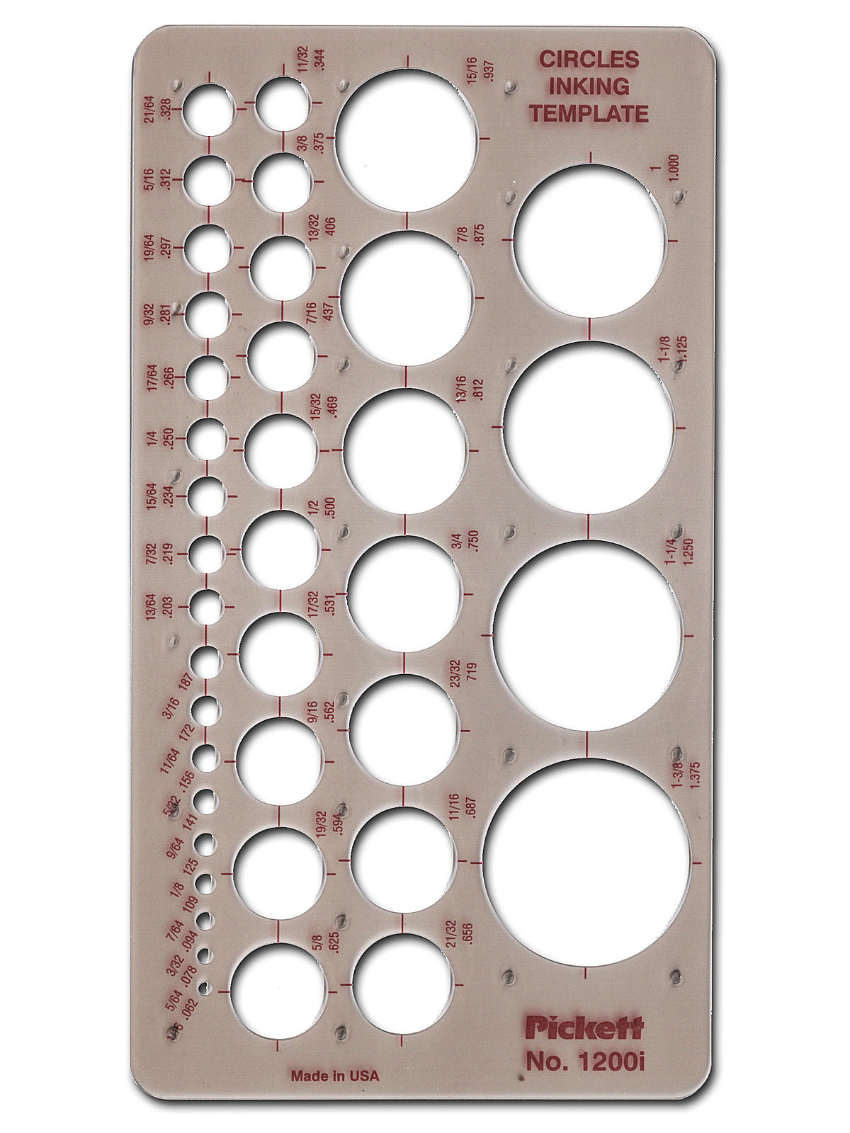 General Purpose Drafting Templates circles