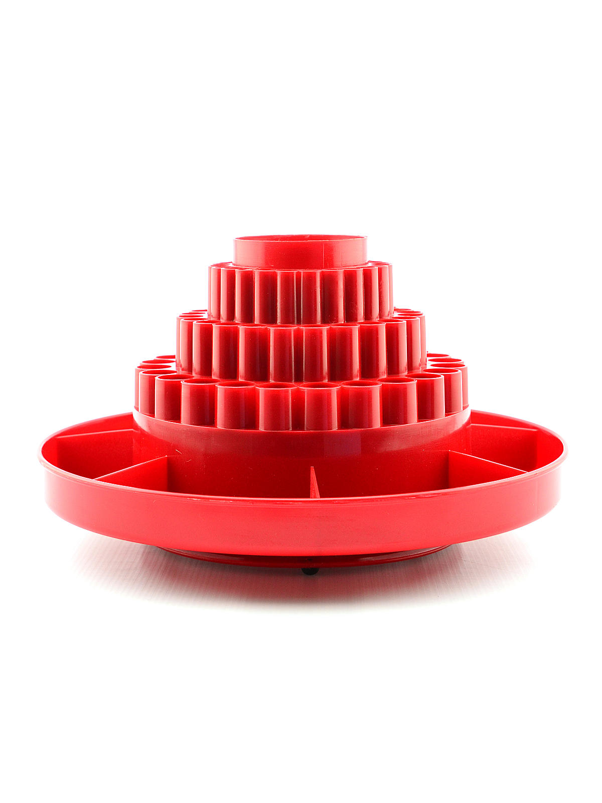 Spin-o-tray Rotating Desktop Organizer Red