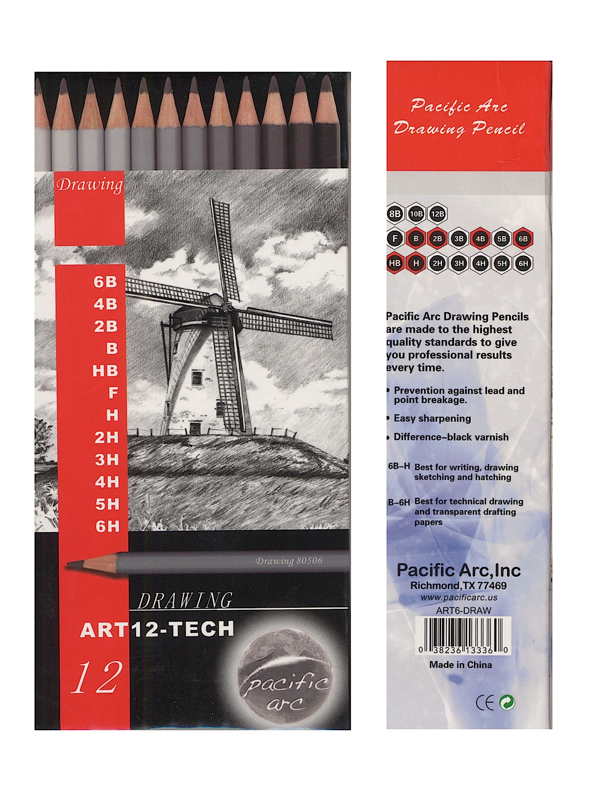 Graphite Drawing Pencil Sets Technical Set Of 12