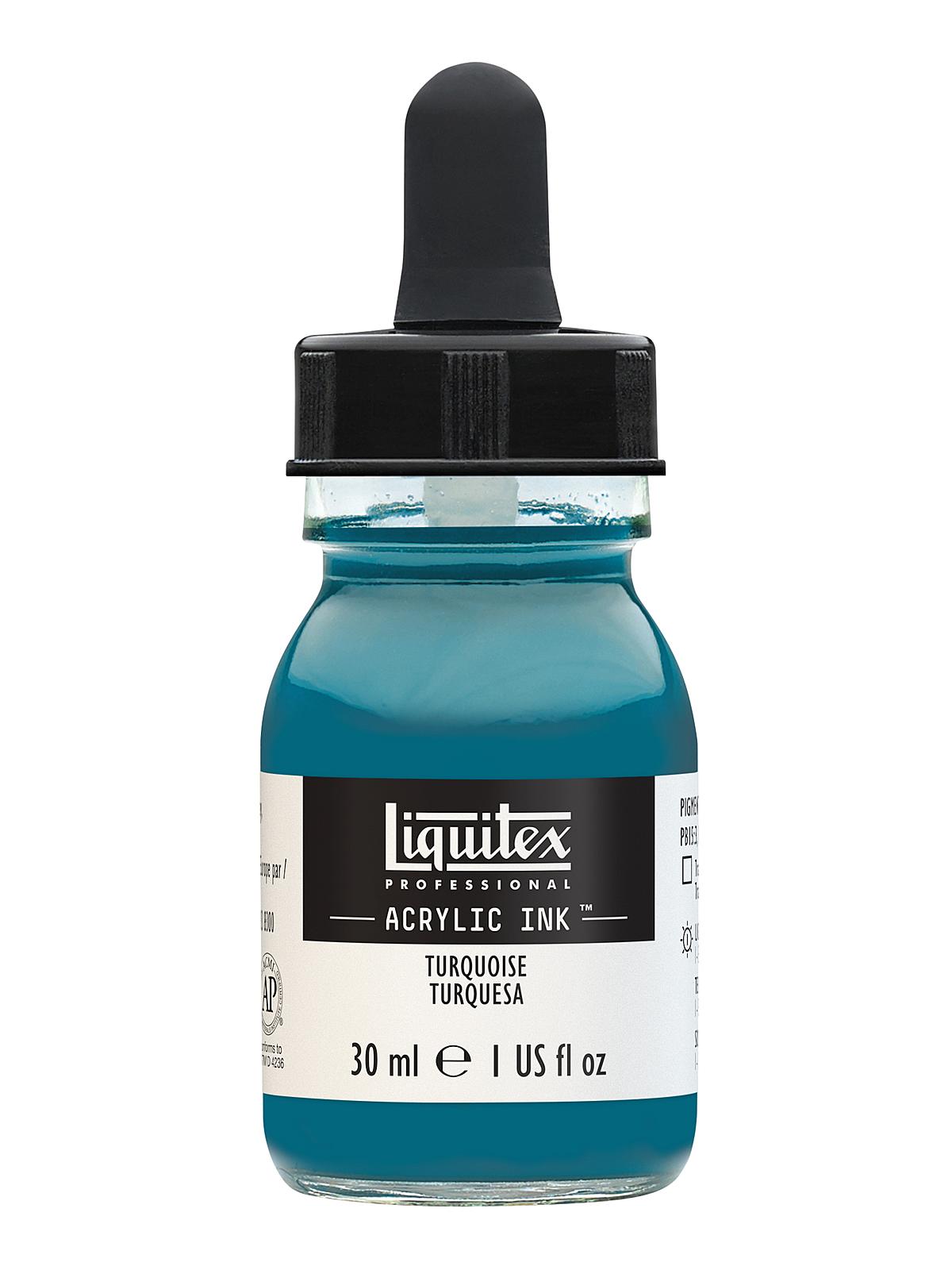 Professional Acrylic Inks turquoise 287 30 ml
