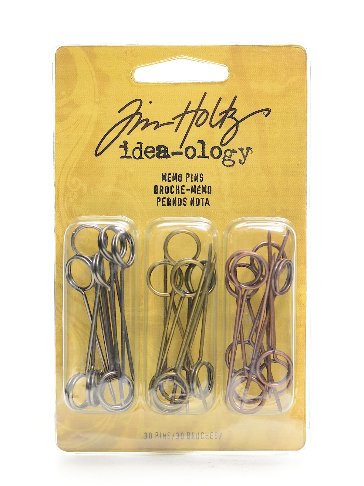 Idea-ology Fasteners Pack Of 30 Memo Pins