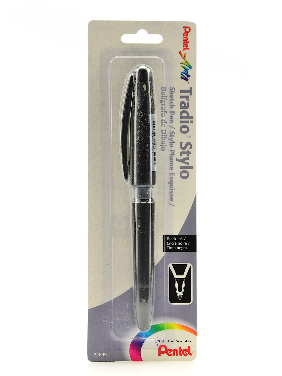 Tradio Stylo Sketch Pen pen black each