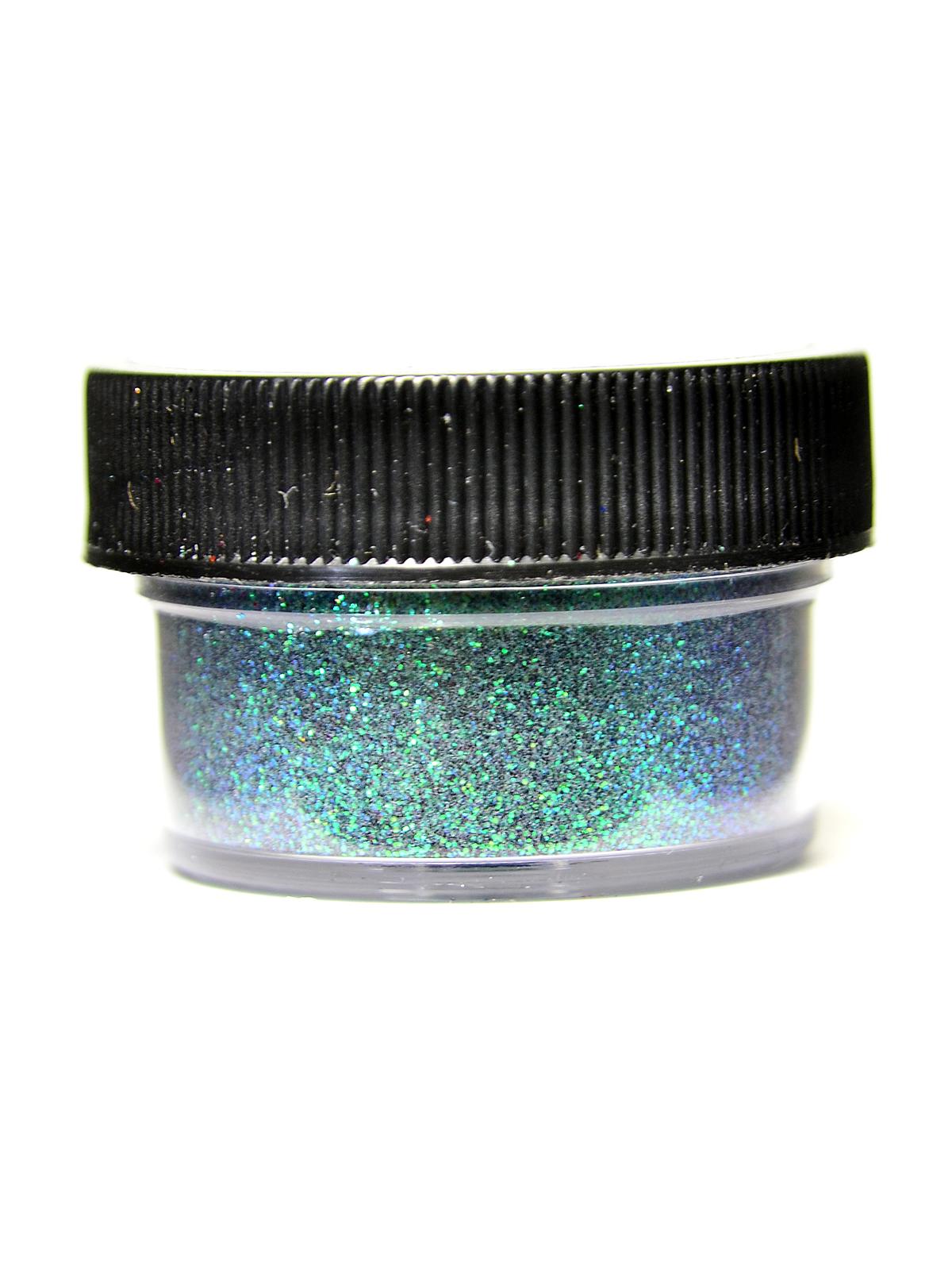 Ultrafine Transparent Glitter rain forest 1 2 oz. jar