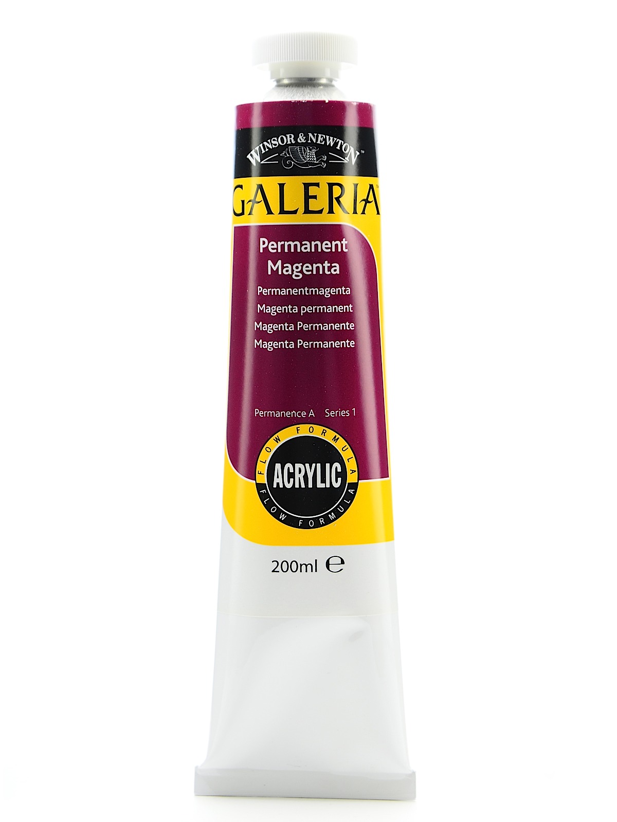 Galeria Flow Formula Acrylic Colours permanent magenta 200 ml 488